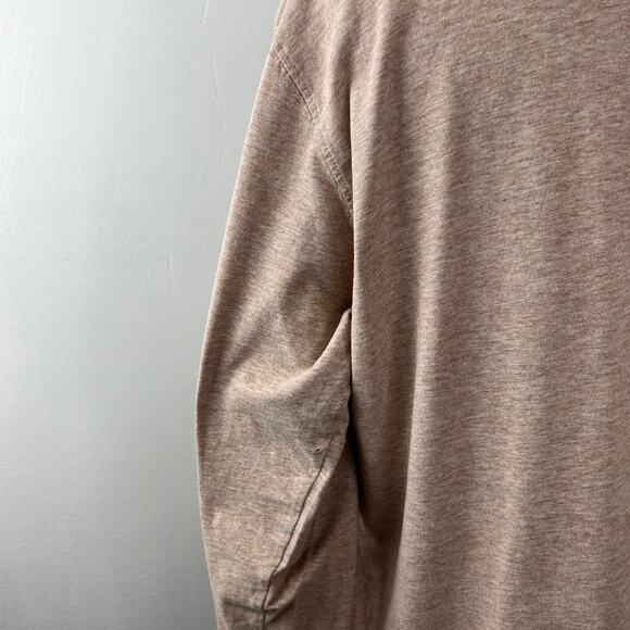 LIFE IS GOOD Beige XL Top Floral Crew Neck Long Sleeve Pullover Regular Fit - Picture 7 of 11